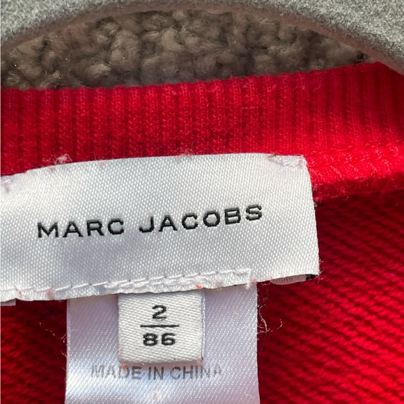 Marc Jacobs Baby Red Patch Dress - Picture 9 of 10